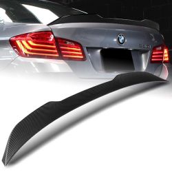 For 2011-2016 BMW 5-Series F10 F18 W-Power Carbon Look PSM-Style Trunk Spoiler -(2-SP-9061-APCF