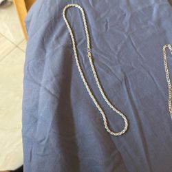 Sterling silver thick rope chain 22inch