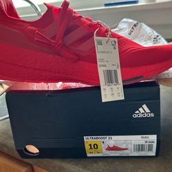 New Adidas Ultraboost 21 Size 10-$70