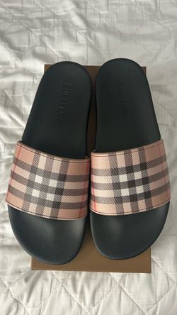 Burberry slides