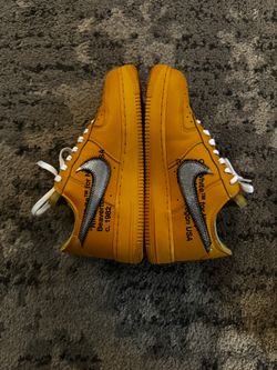 Nike Air Force 1 x Off-White University Gold