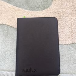 Vault X Card Binder Black