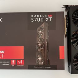 XFX Radeon RX 5700 XT 8GB (video card, graphics card, gpu)