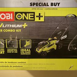 Ryobi mower combo kit / set de podadora