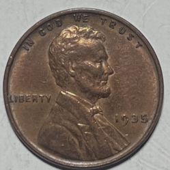 1935 Lincoln Wheat Penny 