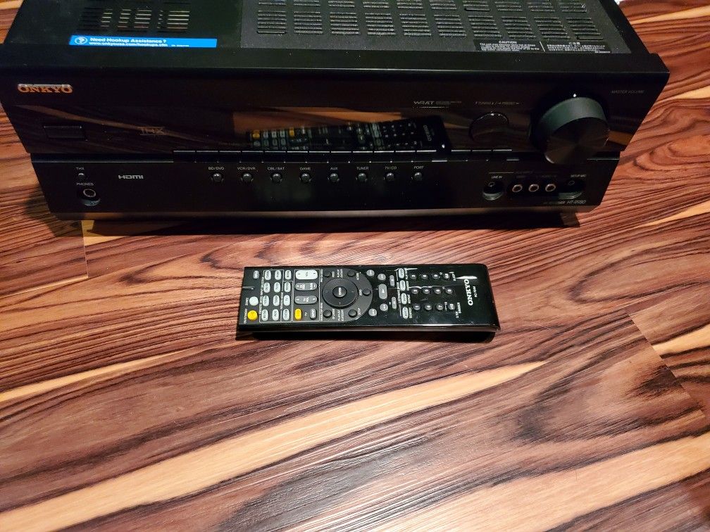 Receiver R980 Onkyo AV Receiver HT-R980 7.1 with 3 Speakers for Sale in Fairfax, VA ...
