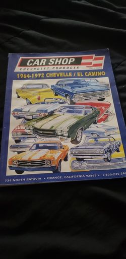 Car Shop 1(contact info removed) Chevelle/El Camino 2001-02 Catalog