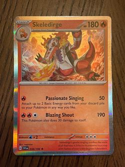 Pokémon card Skeledirge