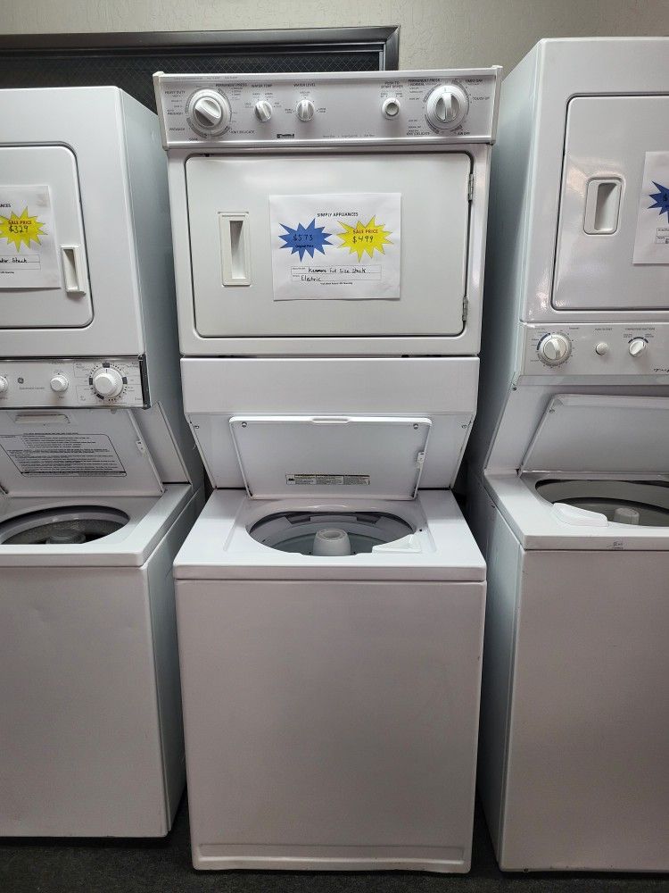 🧨4th Of July Sale! Kenmore Full-size Electric Stack-Warranty Included