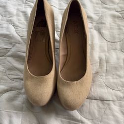 Tan Wedges 