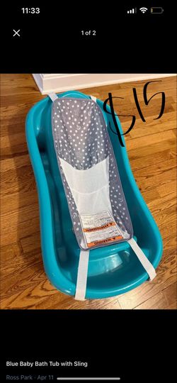 Blue Baby Bath Tub