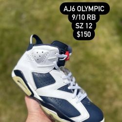 Jordan 6 Olympic 9/10 Size 12