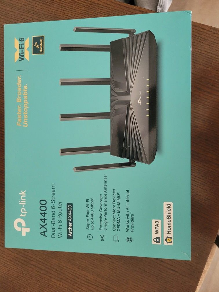 Dual-Band 6-Stream Router AX4400 tp-link