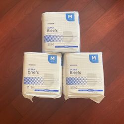 New 3 McKesson M Adult Diapers
