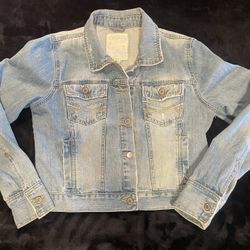 Aeropostale Denim Jacket Size Large 