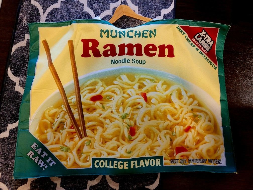 Halloween Costume: Top Ramen