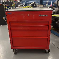 Vintage Red Snap On Tool Box