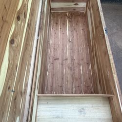 Vintage Cavalier Cedar Hope Chest
