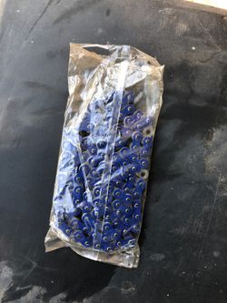 YZ 125 blue chain