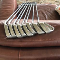 Ping EYE2 RH Red Dot Irons 3-Wedge ZZ Lite Steel Regular Shafts 