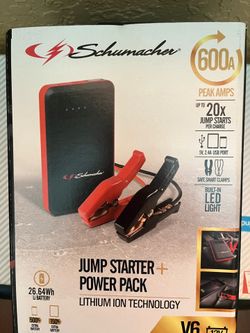 Schumacher Jump Starter + Power Pack