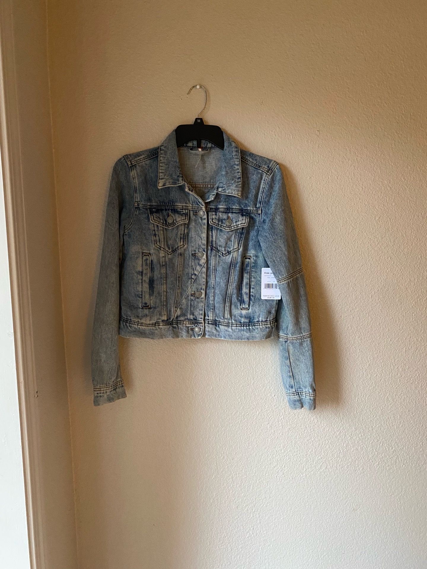 Brand New Woman’s Free People brand Blue Denim Jackets Up For Sale