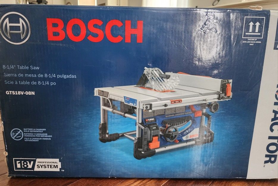 BOSCH 18V Table saw [TOOL ONLY]