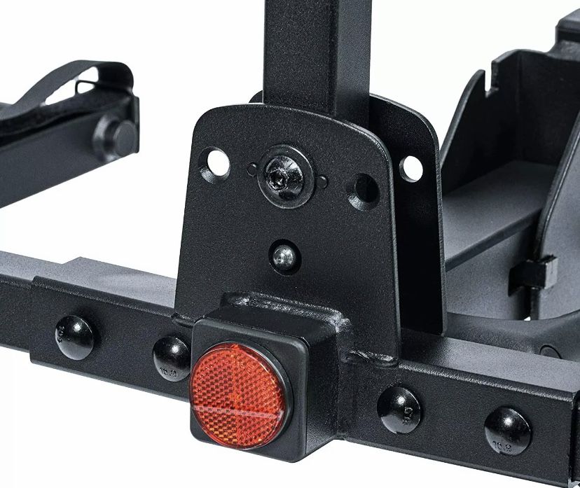 2Bike Hitch Mounted Platform Rack Fat Tires, EBikes 1.25" Hitch