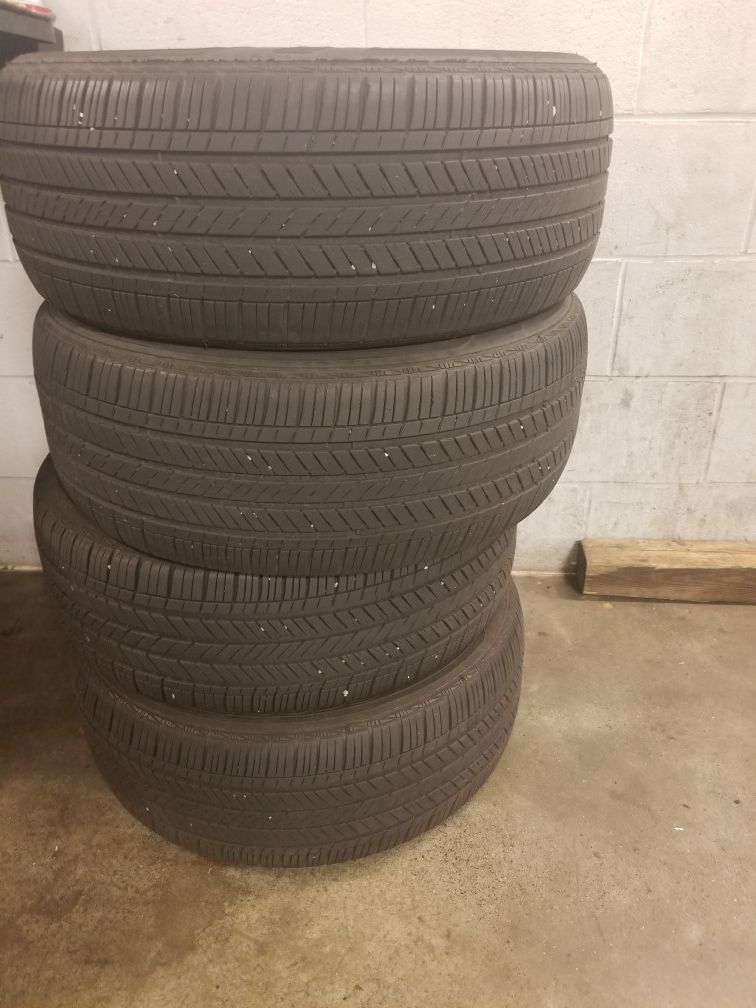 Goodyear assurance tires used 215/55/17 nice!