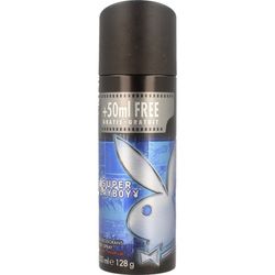 PLAYBOY - SUPER FOR HIM 24H BODY SPRAY ( M ) 5.0 OZ