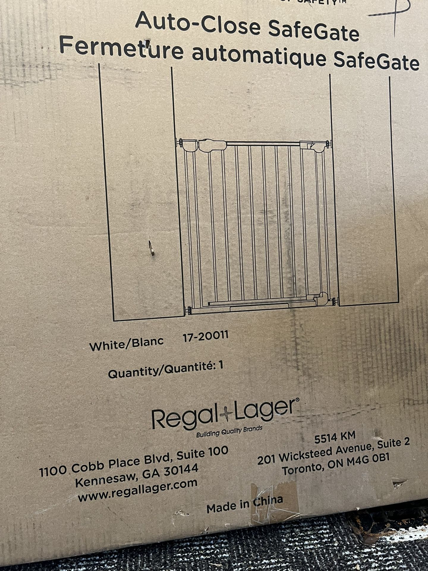Regal + Lager Auto-Close SafeGate