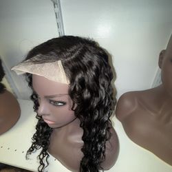  16" Deep Wave Closure Wig