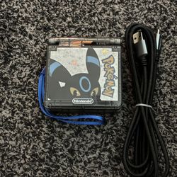 Custom Built Shiny Umbreon Gameboy Advance SP