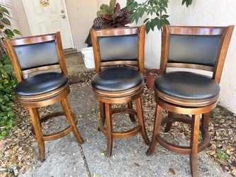 Wooden Bar Stools
