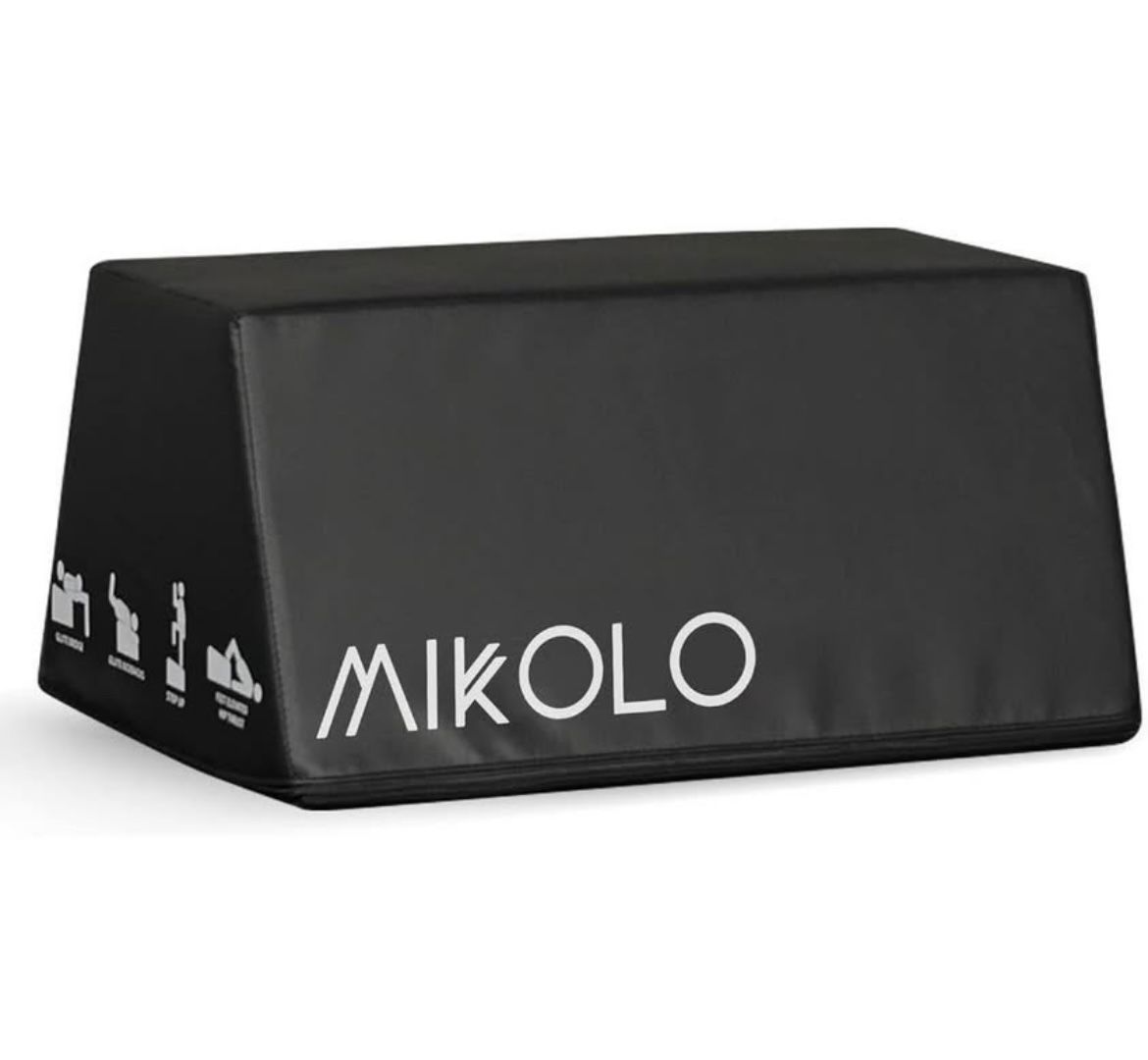 New in the box/Mikolo Hip Thrust Bench, Hip Thrust Machine at Home for Glute Bridge, Multi-Functional Hip Thrust Box with Non-Slip, Glute Workout Equi