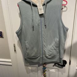 Ladies Size Large Columbia Blue Fleece Vest