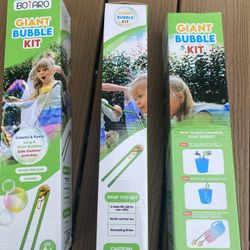 3 Giant Bubble Kits - Now Sold On Amazon Under South Beach Brand 