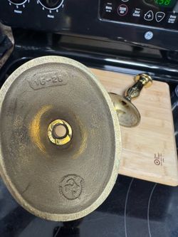 Vintage brasa candlestick