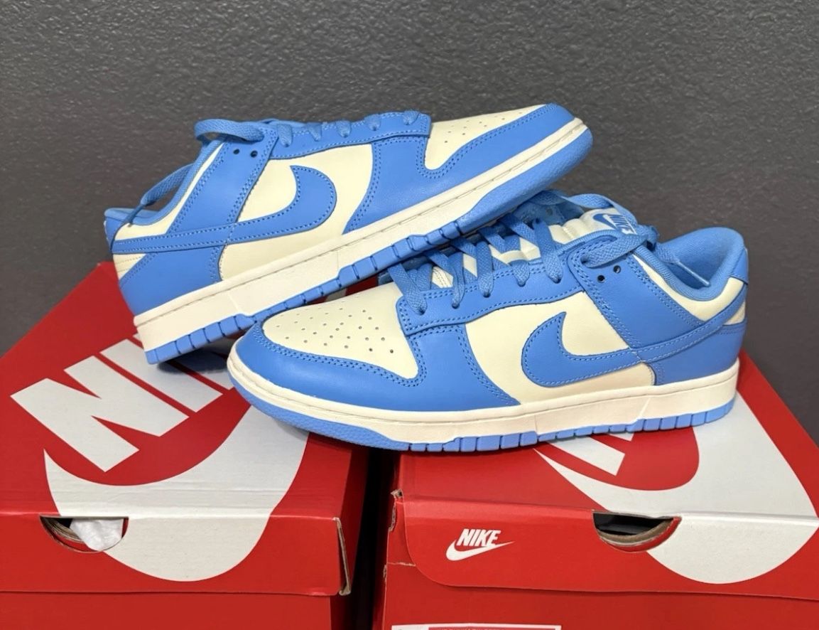 Nike Dunk Low 'University Blue Coconut Milk' DV0833-113 Size 8.5 and 9.5 Men's