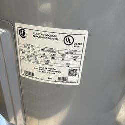 AO Smith Proline Commercial Water Electric Water Heater
