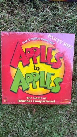 Apples to Apples Family Board Game – New, Sealed 🍎🍏