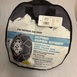 Alpina Super Sport Tire Chains # 2533. 
