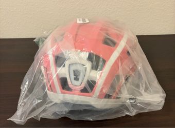 Unopened pink Victgoal LED bike helmet