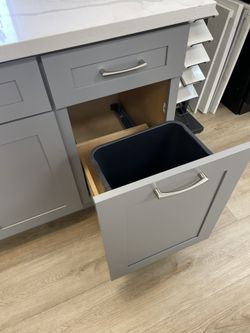 Trash Bin Cabinet