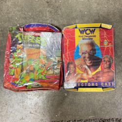 Collectors Cases For TMNT And Wrestling Figures 