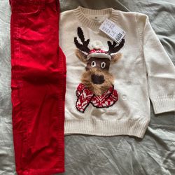 Christmas outfit Sweater And Pants From H&M