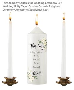 Frienda Unity Candles for Wedding Ceremony