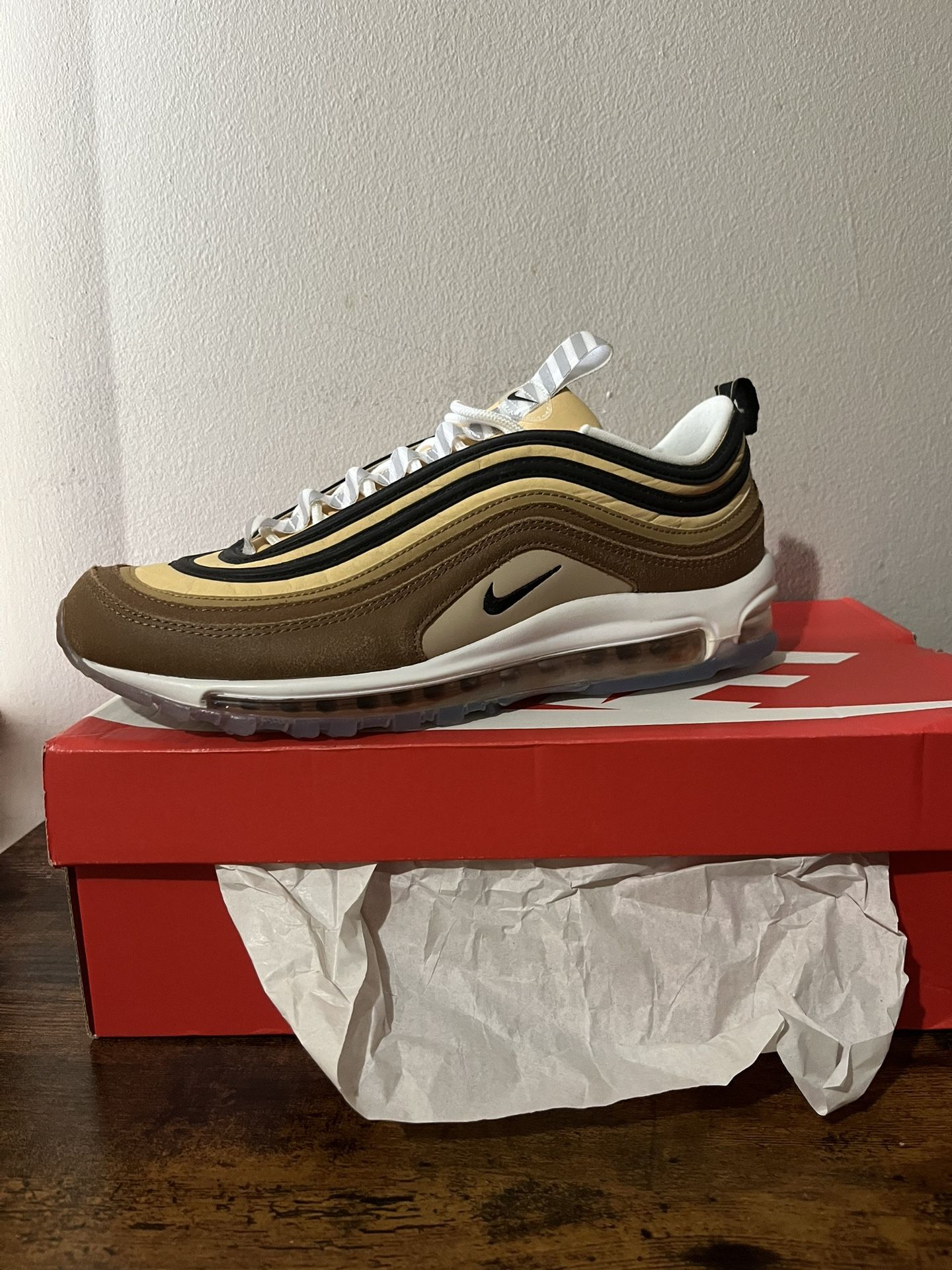 Nike Air Max 97 “unboxed” Shipping Box Shoes SZ 11
