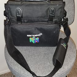 OEM Nintendo 64 Padded Carrying Case Travel Bag - N64 Console Vintage Clean