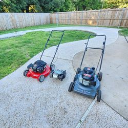 Lawn Mower And A Motor 